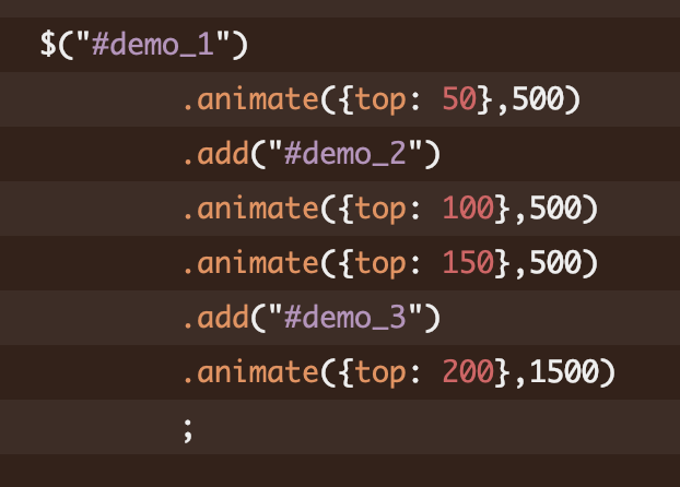 jQuery 同じ処理の部分だけまとめる